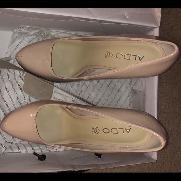 Aldo Patent Leather Platform Pumps - Picture 5 of 5